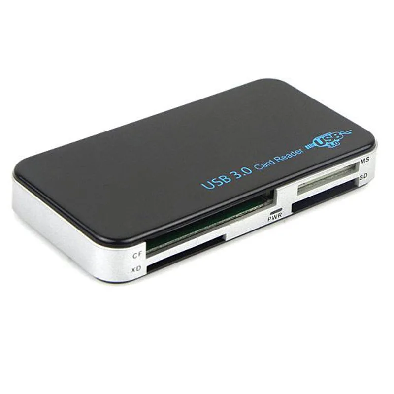 Usb 3.0 Tudo-em1 Adaptador Compact Flash cf ms xd Microsd Projeto do Leitor de Cartão de Memória Universal para Ipad Iphone Android Phone pc Leitores de cartão - Imagem 3