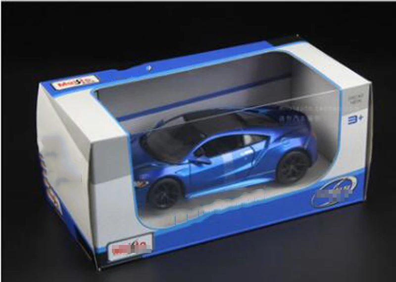 Недорогая модель автомобиля игрушки масштаб 1:24 NSX суперспортивная из сплава