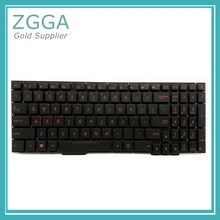 Ноутбук США клавиатура для Asus GL753 GL753V GL753VE GL753VD клавиатура с подсветкой без Упор для рук красный или белый