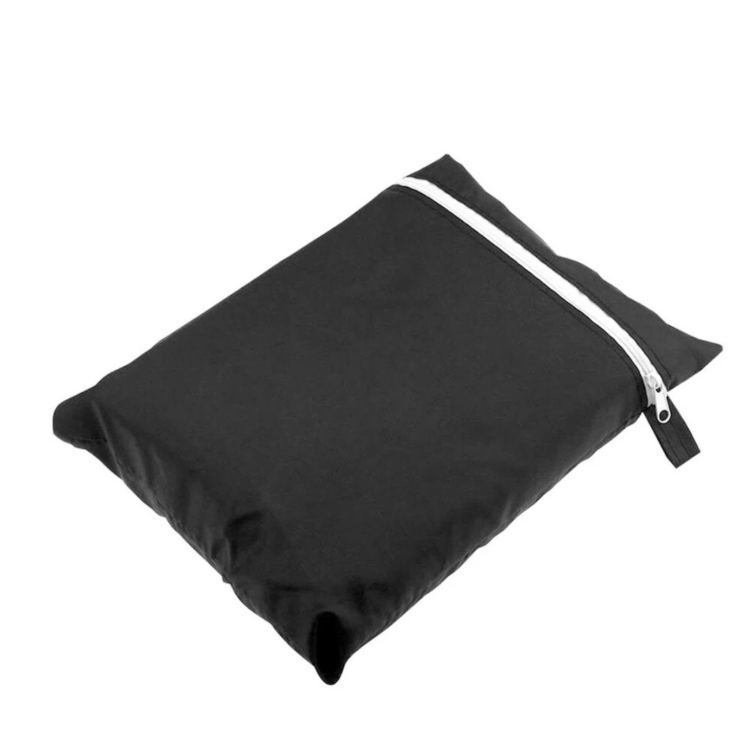 4 FT Practial Garden Firewood Cover Log Rack Oxford PU Cover Waterproof Dustproof Outdoor Wood Storage Bag Snow Protector
