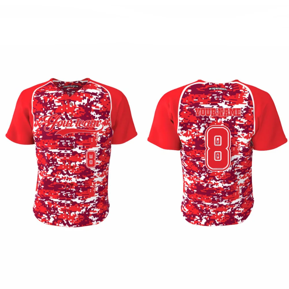 camo softball jersey