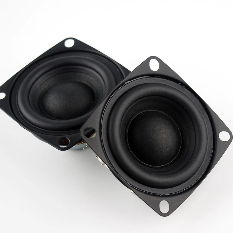 New 2pc 5-10w 2 inch Full range Woofer Speaker unit Audio Hi-Fi Bass Subwoofer car speaker Loudspeaker | Электроника