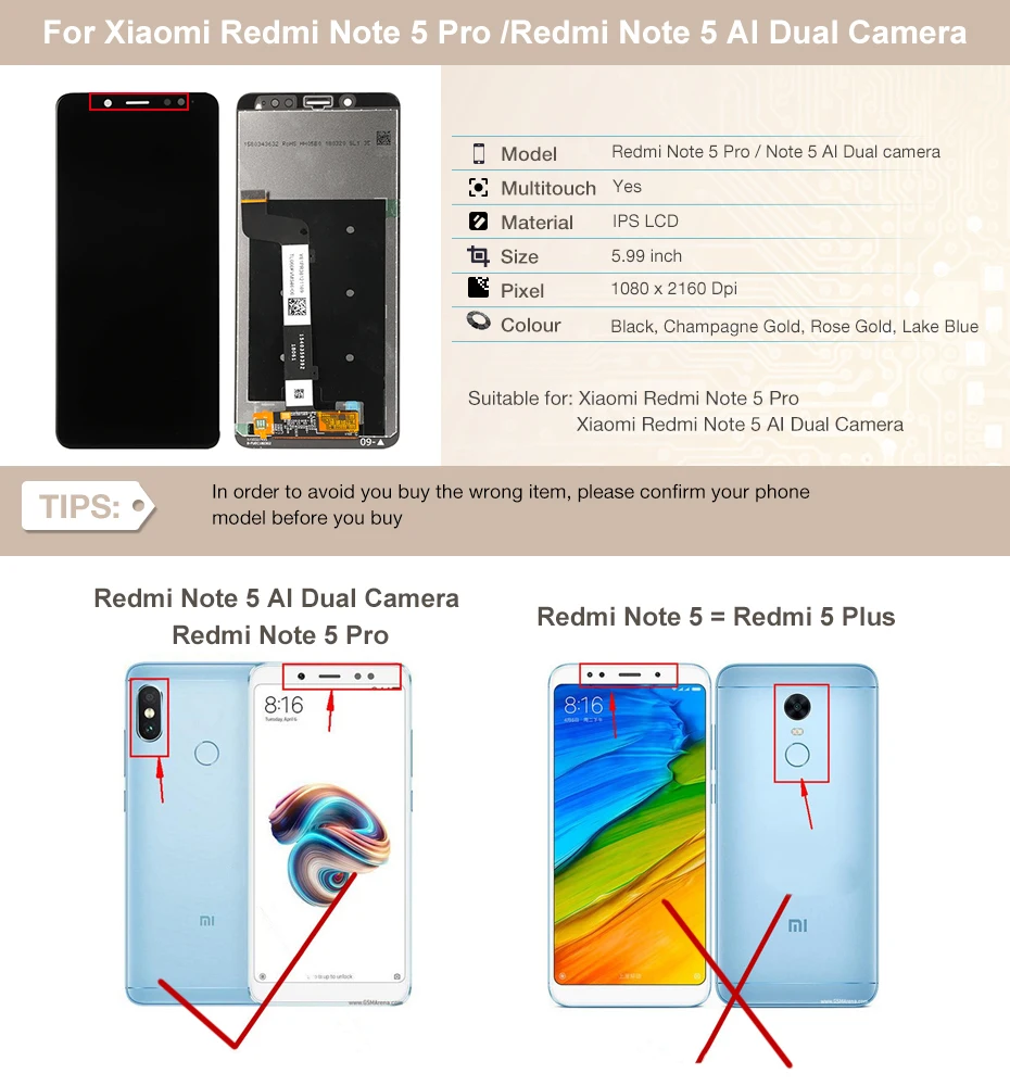 redmi note 5 ai rose gold