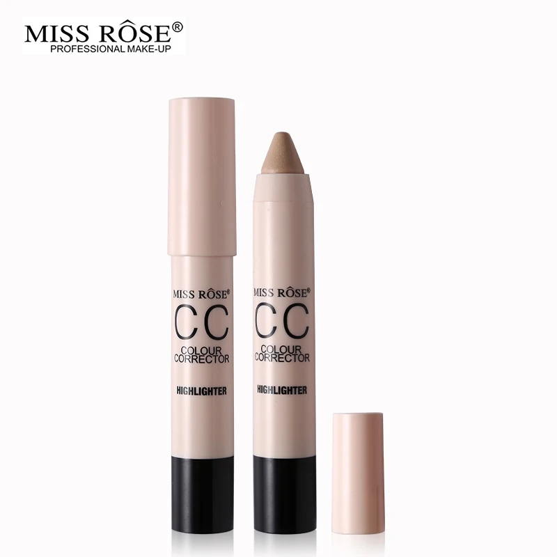 Miss Rose бренд макияж консилер Стик CC цвет корректирующий крем вокруг глаз бронзатор ручка пятна поры коррекция покраснения