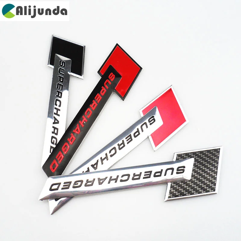 Новый 3D металлический Автомобильный спортивный суперзаряженный автомобильный