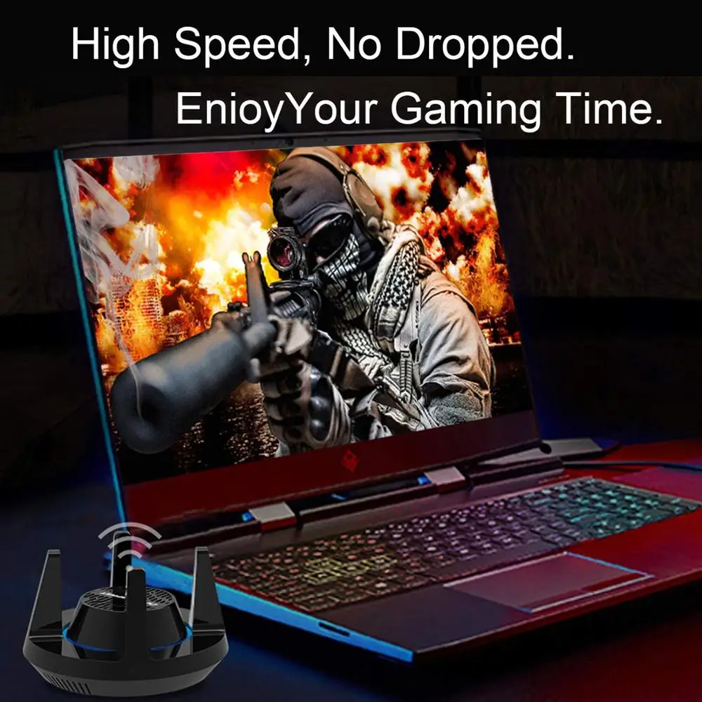  Comfast AC1900 tarjeta de red inalámbrica Gigabit E-Sports adaptador WiFi USB 30 1900Mbps doble ban
