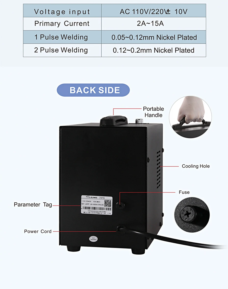 737G spot welder 12