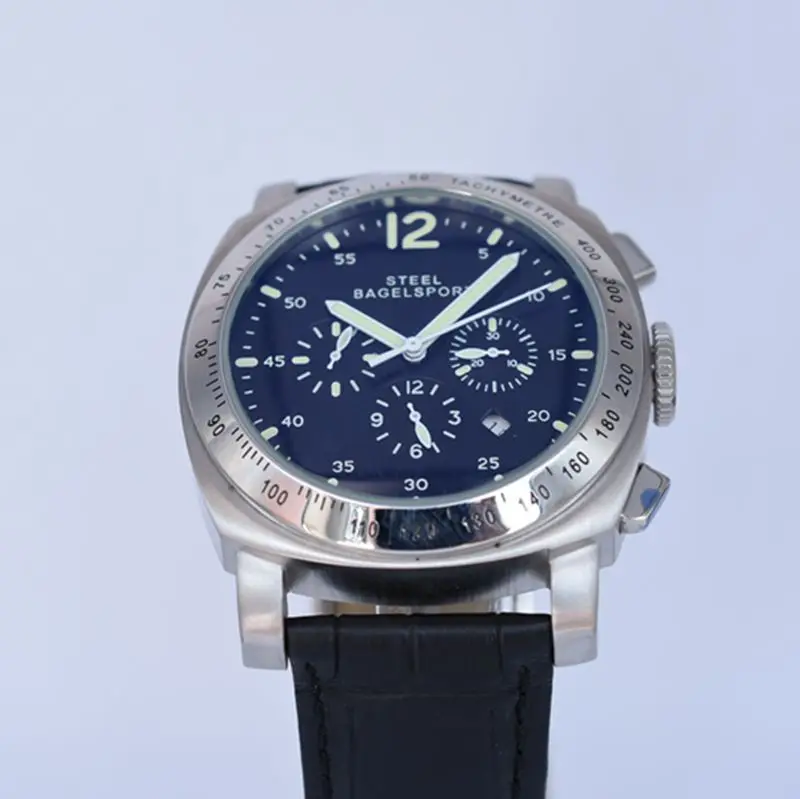 Мужские часы Топ бренд класса люкс мужские спортивные механические часы, кожа браслет модные мужские военные часы элегантные часы reloj hombre