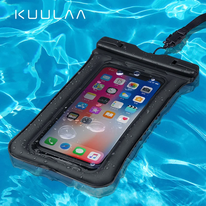 Водонепроницаемый чехол для телефона KUULAA герметичная прозрачная сумка iPhone Xiaomi