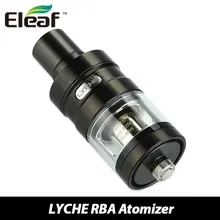 БОЛЬШАЯ Распродажа! LYCHE Eleaf Распылитель РБА Глава Электронной сигареты Бак Распылитель 4 мл Топ Воздуха Регулируется Стороны Заполнения Вдыхание Пара 2 шт.