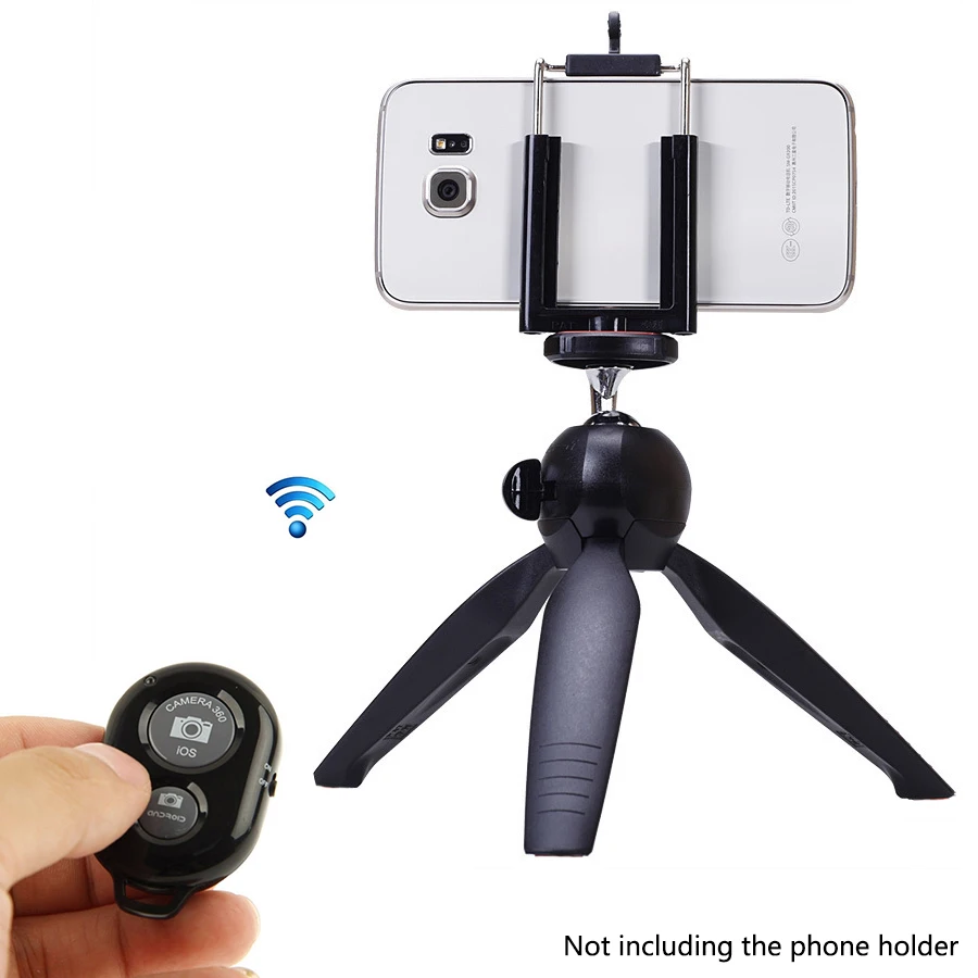 3 в 1 монопод из алюминиевого сплава Bluetooth селфи Палка с мини штативом для камер Gopro