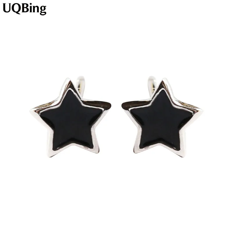 Black star earrings Clearance