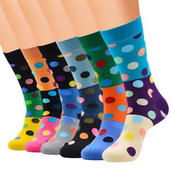 

Hot Sale! Unisex Dress Cool Colorful Fancy Novelty Casual Combed Cotton Cylinder Bag 12PC Funny Socks #4L23 Wholesale