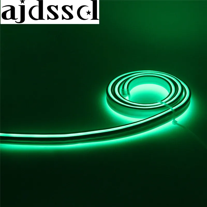 Светодиодная неоновая RGB лента AC220VSMD5050 80led/M сказочное освещение IP67