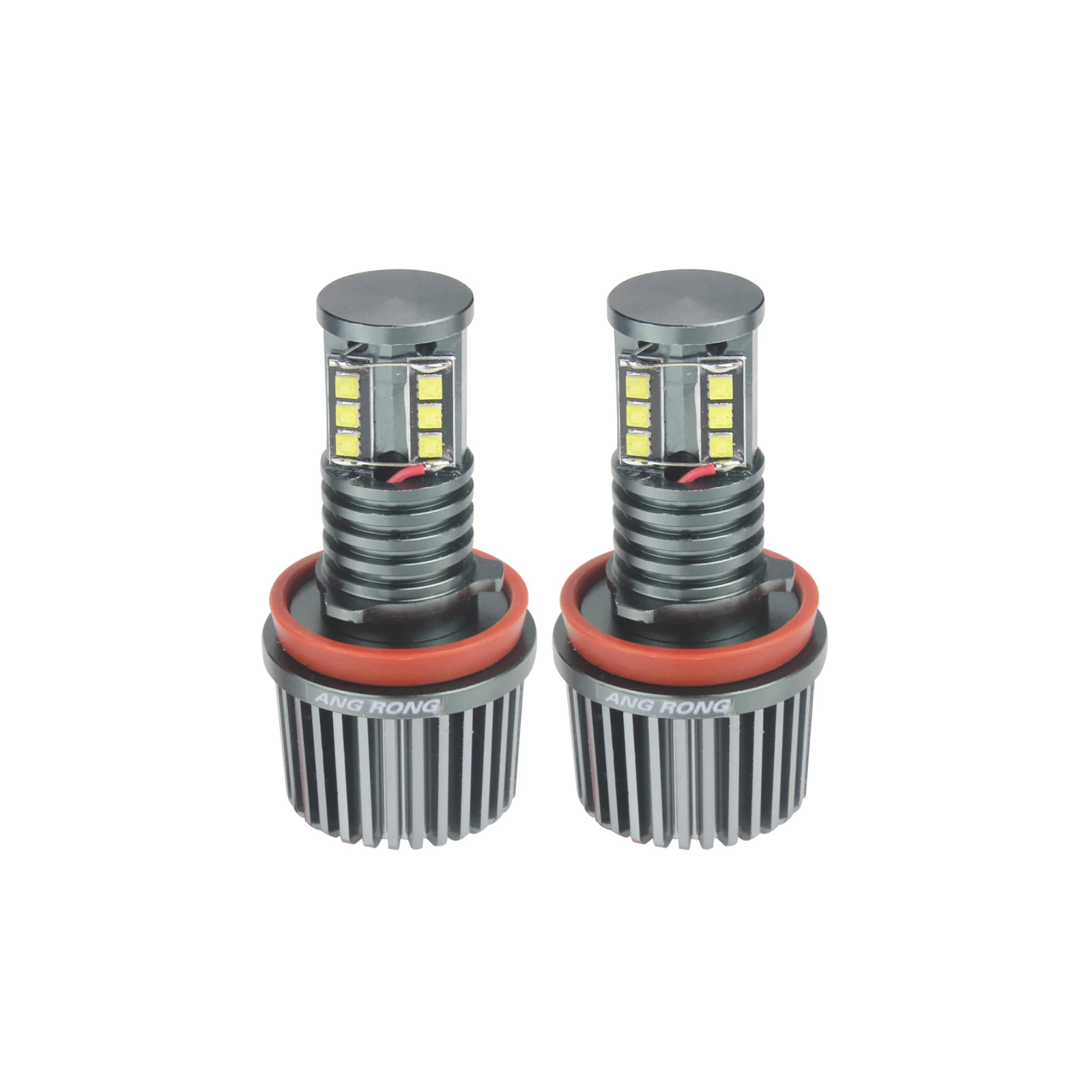 ANGRONG 2 для BMW LED H8 60 Вт Angel Eye Halo фара E82 E88 E90 E92 E60 E61 E70 X1 X6|Аксессуары фар авто| |