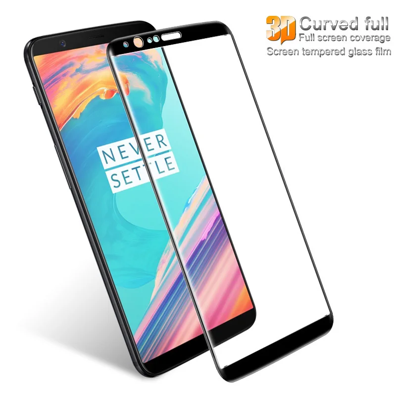 

for OnePlus 5T Glass Screen Protector IMAK 3D Curved Full Coverage Tempered Glass for One Plus 5T 1+5T