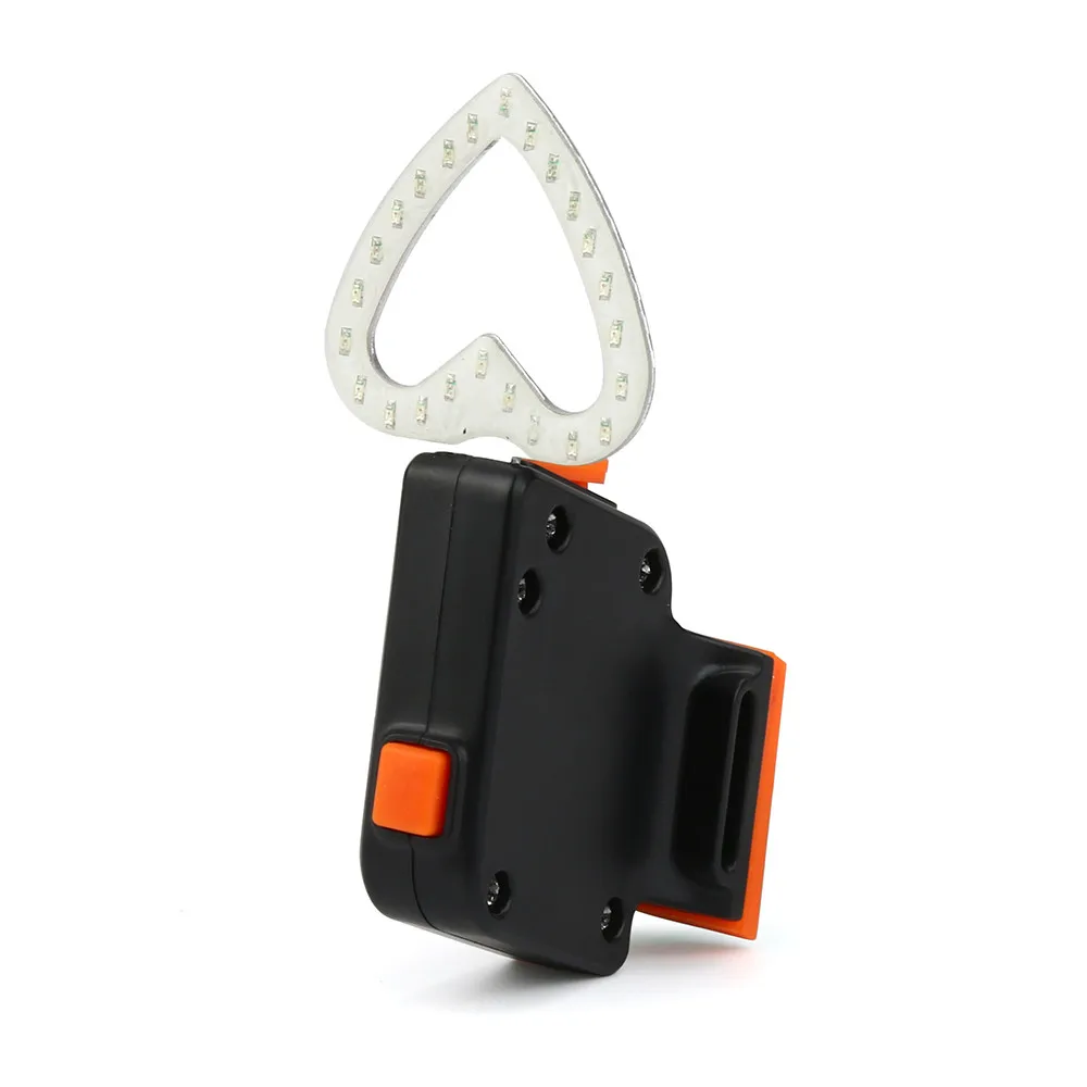 Best NEW Creative cool  Cycling 24LEDs USB Rechargeable Bike Bicycle Tail Warning Light Rear Safety 5 modes Heart Round Bone shaped 26