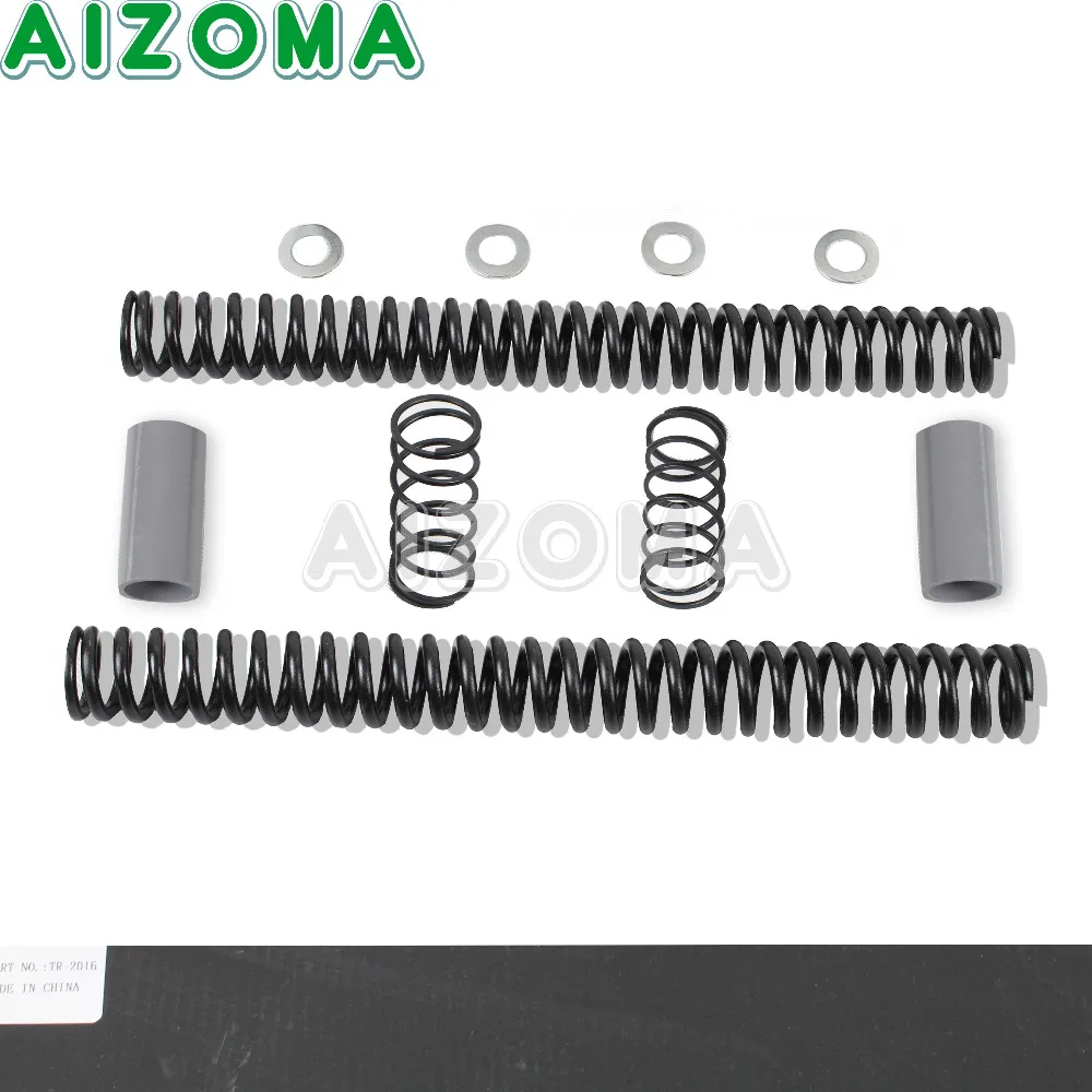 

Steel Fork Kit Motorcycle 49MM Shocks + Fork Springs Lowering Kit For 2006-2017 Harley Dyna FXD FXDL FXDB FXDF FXDC Moto Parts