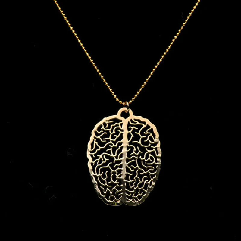 

brain cell "Little Extra Brain" Necklace - psychology gift - biology graduation gift 12pcs/lot