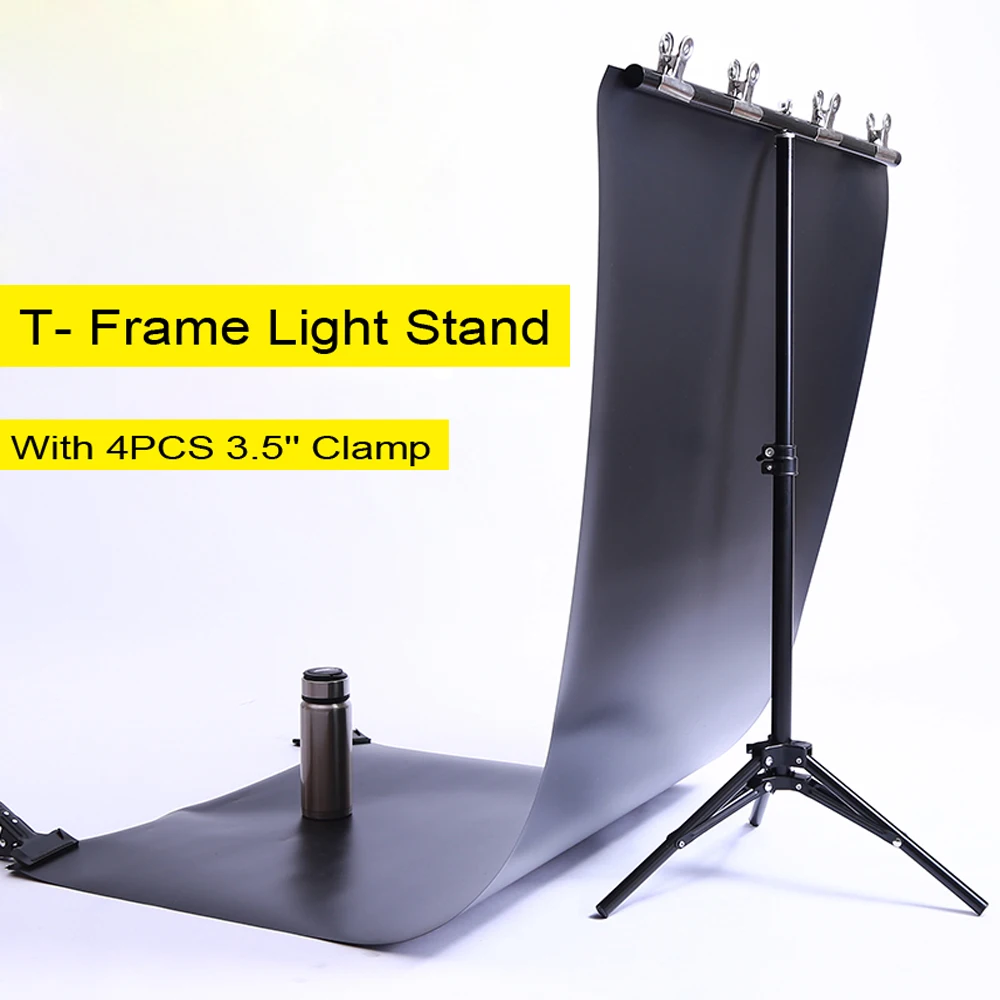  Studio frame board bracket PVC gradient paper background cloth frame host photo shoot equipment pro
