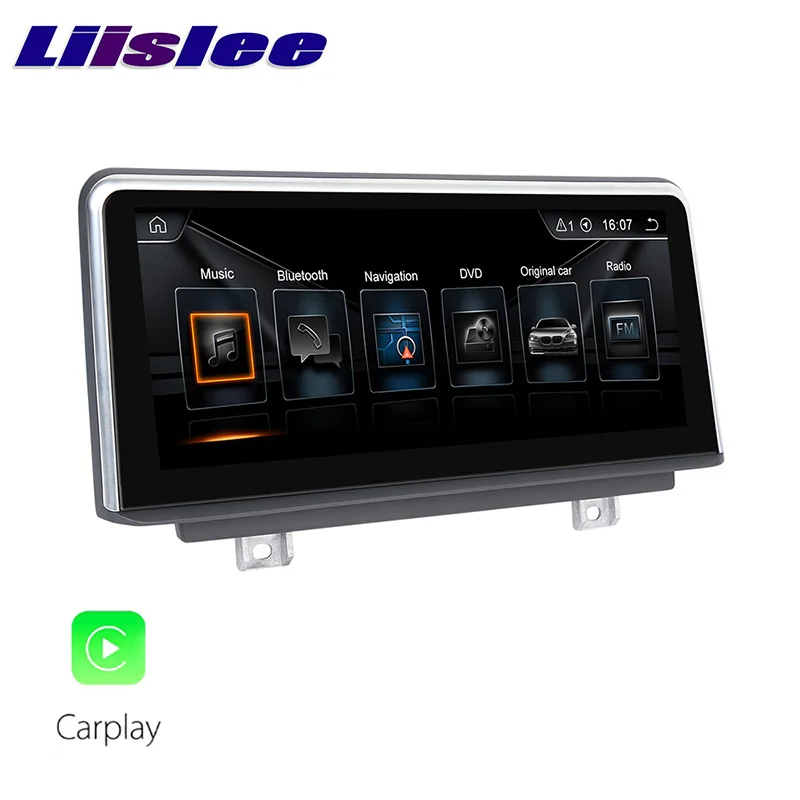 Best LiisLee Car Multimedia GPS Audio Hi-Fi Radio Stereo For BMW 2 Series F22 F45 MPV 2014~2018 Original NBT Style Navigation NAVI 2