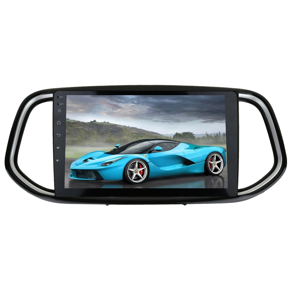 Cheap Sinosmart  Android 8.1 2Din IPS/QLED 2.5D screen car gps radio navigation player for Kia K4 KX3 2015 1
