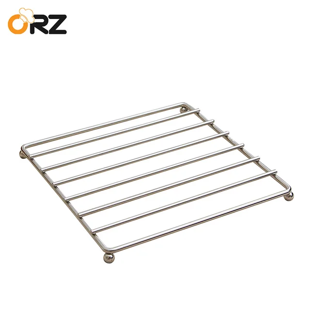 Mattes Edelstahl Reinigen Ansonsten Kann Genauso Alles In Den Zum Affordable Orz X Cm Edelstahl Matte Geschirr Tischset Pan Pad Heien Topflen Esstisch Kche Werkzeuge With Mattes Reinigen