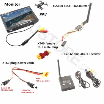 FPV Combo System 5.8Ghz 600mw 5km Transmitter and Receiver for Gopro xiao yi xiao mi SJ4000 SJCAM QAV250 DJI Phantom Quadcopter FPV Combo System 5.8Ghz 600mw 5km Transmitter and Receiver for Gopro xiao yi xiao mi SJ4000 SJCAM QAV250 DJI Phantom Quadcopter