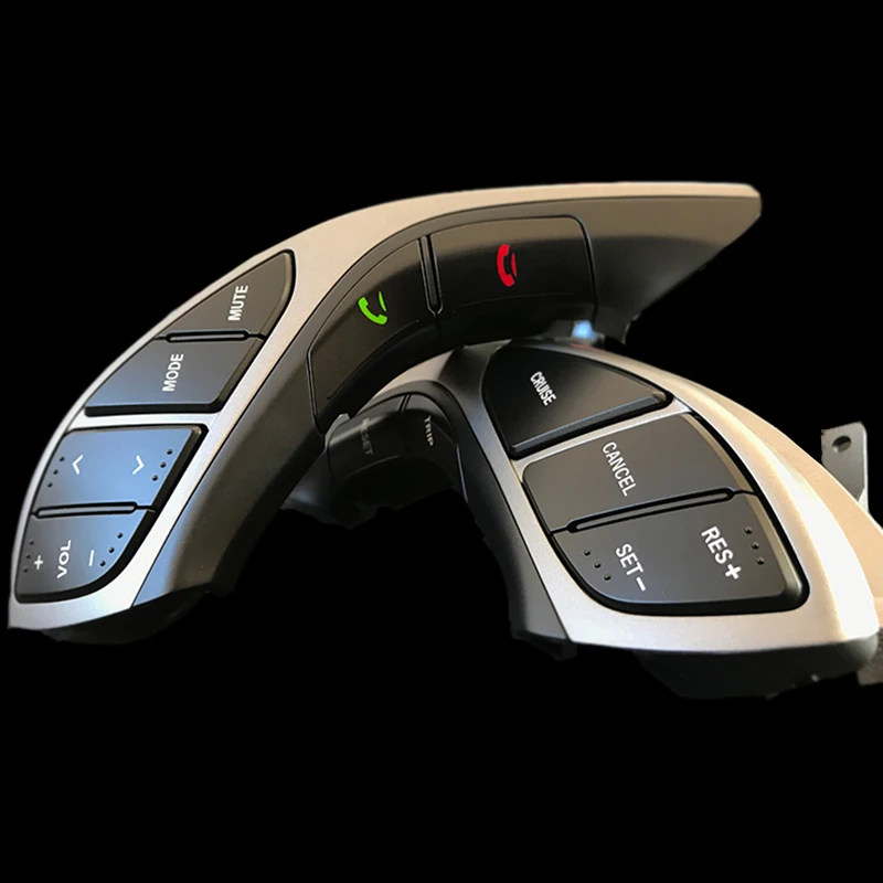 

Steering wheel audio volume music cruise control button switch with telephone sound backlight for Hyundai Elantra AVANTE MD