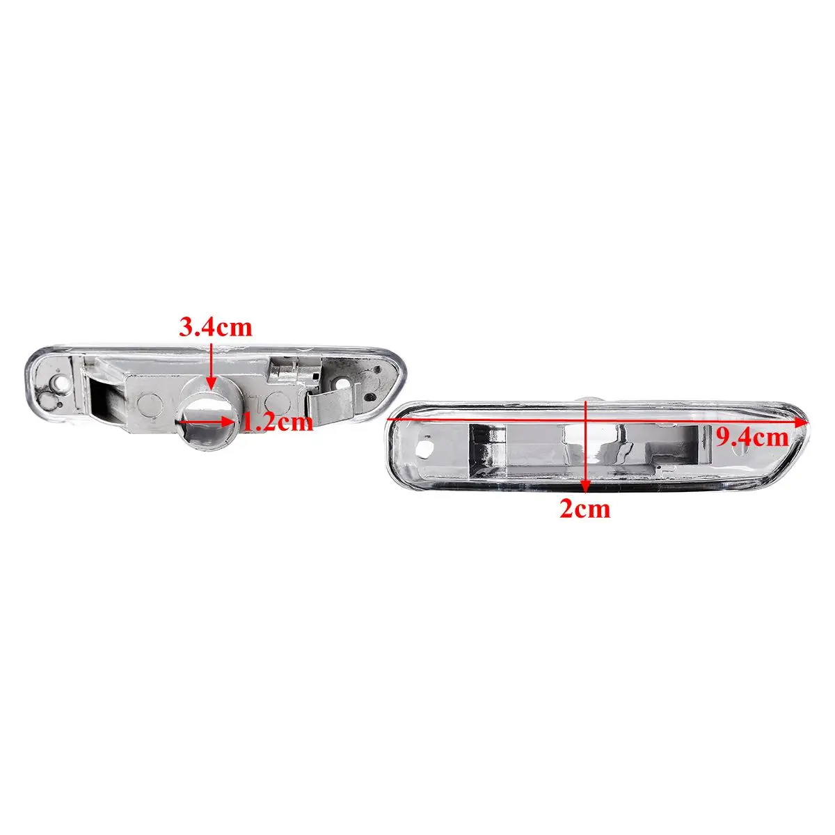 Для BMW 3 серии E46 316I 318I 325I X3 E83 E90 4D/2D 1999-2003 1 пара указателей Поворота Боковой габаритный фонарь освещение сигнала поворота