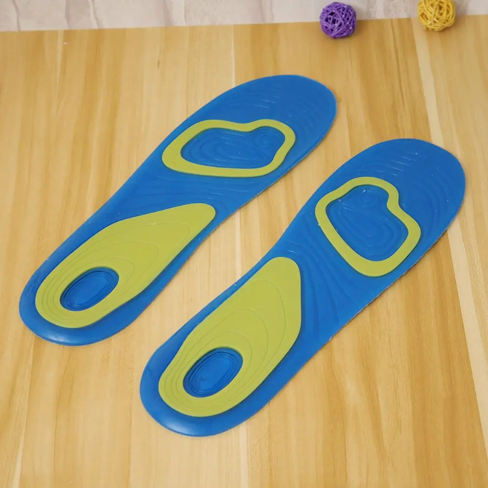 

1Pair Orthotic Arch Support Massaging Shoes Pads Silicone Anti-Slip Gel Soft Sport flat foot insole Pad Shoe Inserts