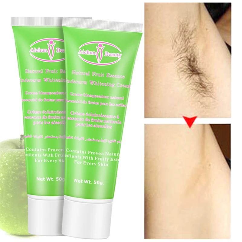 

Ai Chun Vitamin C Underarm Whitening Cream Removal Mane Softening Keratin Shrink pores Tight Skin Moisturizing Repair Body Cream
