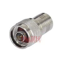 Медный DC-3GHz 50 Ом латунь 0,5 Вт RF коаксиальный N мужской манекен нагрузки