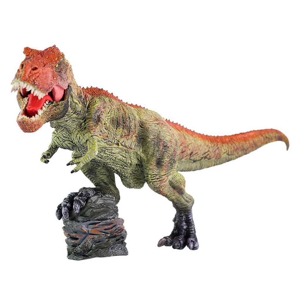 Экшн Фигурка динозавра HIINST Tyrannosaurus Rex с базой модель животного игрушка коллектор