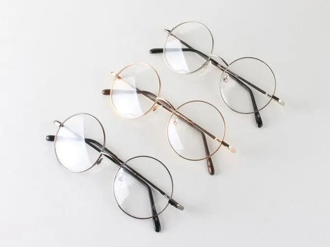 Металлические круглые оправа для очков с круглым вырезом, многоцветных очков gafas