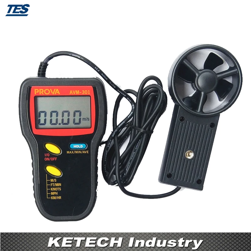 

Wind Anemometer,Wind Speed Meter,Air Flow Meter AVM-305