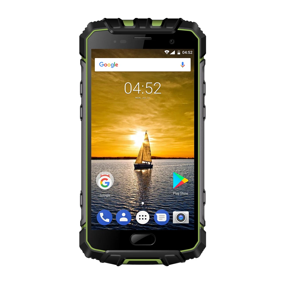 Ulefone Armor 2 4G смартфон 5,0 дюймов 6 ГБ ОЗУ 64 Гб ПЗУ Android 7,0 Восьмиядерный 2,6 ГГц IP68 Водонепроницаемый NFC 16 МП мобильный телефон - Цвет: Emerald Green