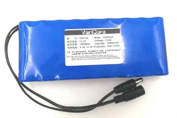 

VariCore 12 v 9.8Ah 9800mAh 18650 Rechargeable batteries 12.6V Li-Ion Battery pack Protection Board CCTV Monitor battery
