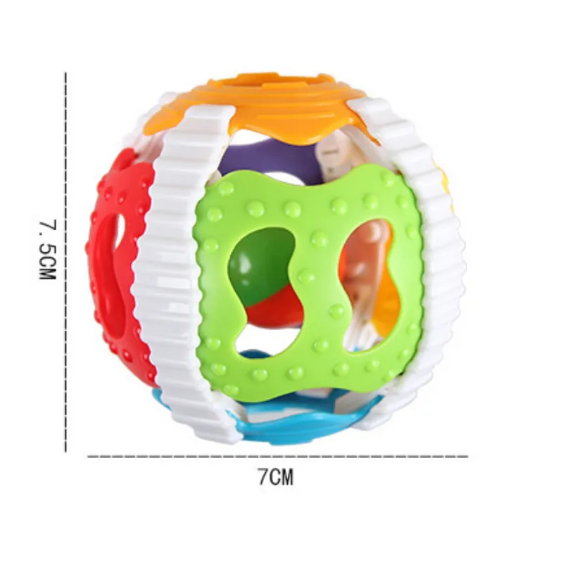 PUDCOCO детские музыкальные выдалбливают цвет мяч рука погремушка детские развивающие игрушки для младенцев