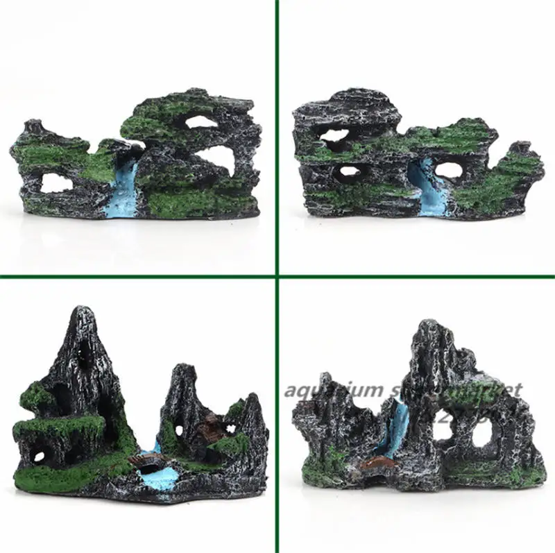 

Aquarium decoration crafts gift resin rockery aquarium landscaping set simulation small rockery SR series