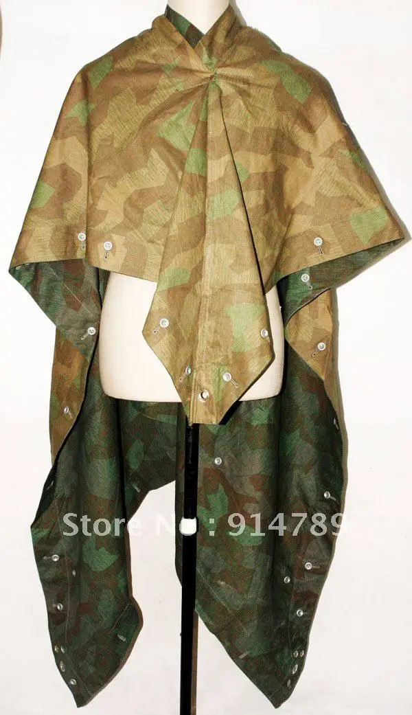 Немецкая разветвительная палатка WW2 с реверсивным рисунком|german splinter camo|splinter camoww2