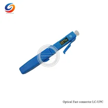 

Free shipping 10pcs/lot LC UPC single-mode fiber optic quick connector LC Embedded type FTTH Fiber Optic fast connector