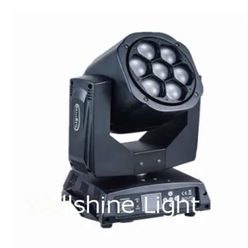 

4PCS/LOT Dj party light 7x15w 4in1 rgbw dmx Zoom Wash beam led moving head