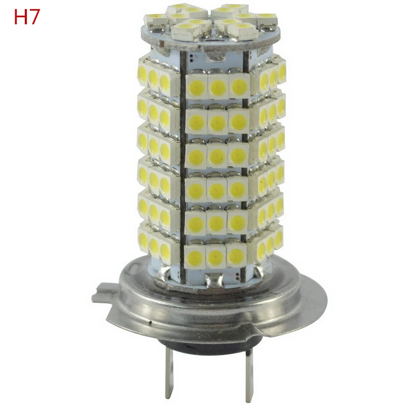 Safego 2x H1 H3 H4 H7 H11 9005 9006 Противотуманные огни 120 светодиодный 3528SMD 12V с точкой опоры "Xenon" Белый для авто противотуманные фары дальнего света головной светильник лампа