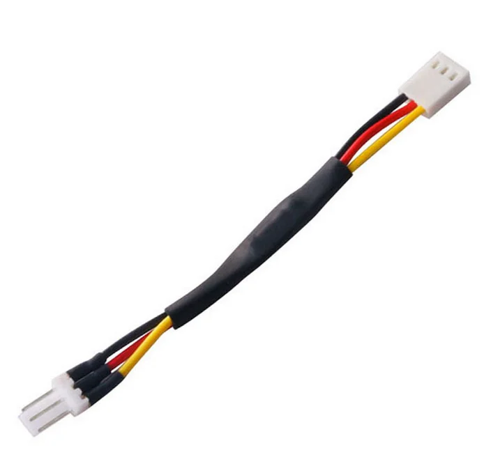 

3Pin Computer PC Case Fan Speed Reducer, Low Noise Extension cord Adaptor