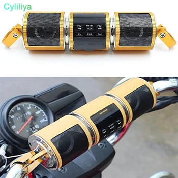 

DHL 30PCS MT487 Motorcycle Motorbike MP3 Music Player Bluetooth Water-resistant LED Display Stereo Speaker