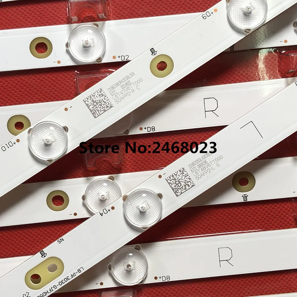 Светодиодная подсветка для AOC 50 &quotTV LE50D6660/80 TPT500J1 LE8 YX 50018014 500TT26 500TT25 V5 50PFL6340/T3