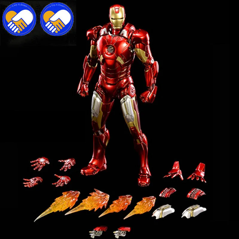 NEW Marvels The Avengers Infinity War Stark Iron Man 3 Mark VII MK42 MK43 PVC Action Figure Collectible Model Toys 18cm