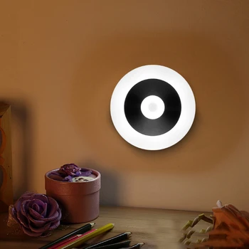 

Intelligent Sensor Led Night Light Sensor Induction Control Creative Usb Charge Love Night Light Emotion Atmosphere Light Touch