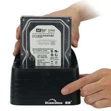 send from RU 1-Bay USB3.0 to sata hdd dock station hot swap suit for 6TB hdd ssd 3.5» hard disk 2.5inch hard drive blueendless